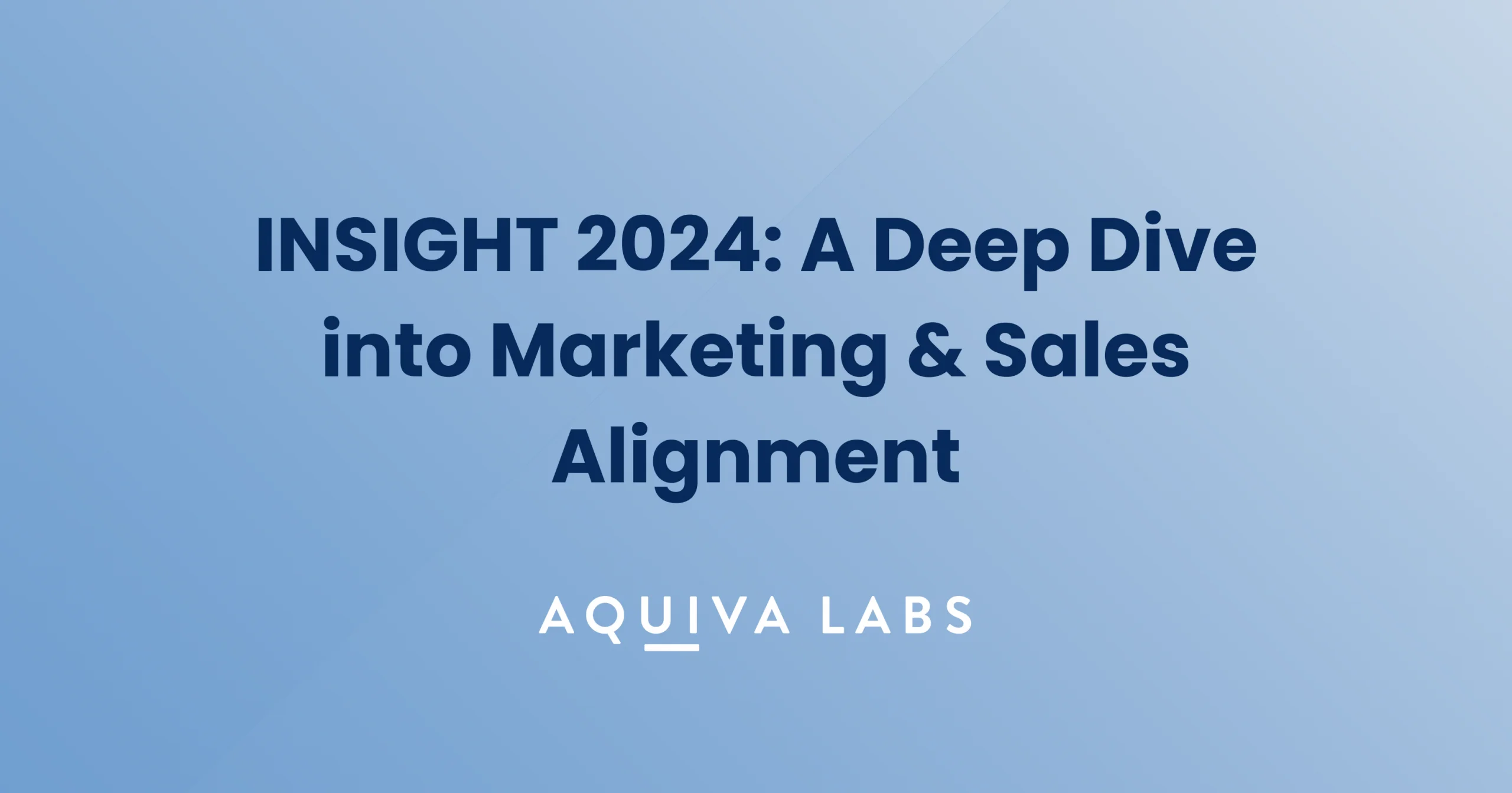 Reflecting on INSIGHT 2024: A Deep Dive into Marketing and Sales ...